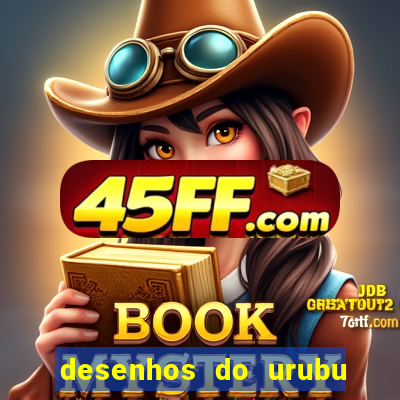 desenhos do urubu do flamengo para colorir